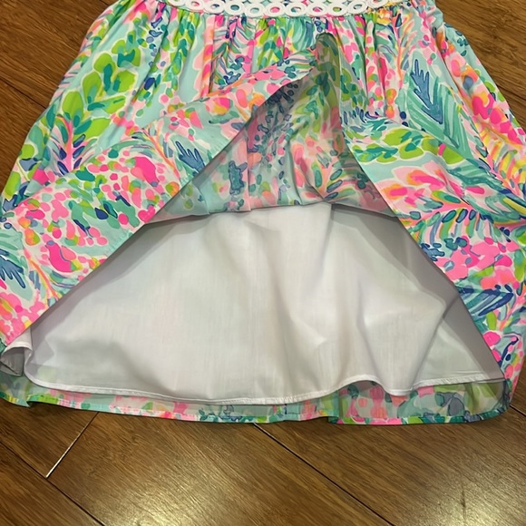 Lilly Pulitzer Girls Elize Dress in Catch the Wave size 8 NWOT - Picture 4 of 9